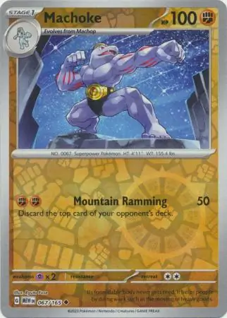 Machoke Reverse Holo