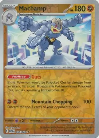 Machamp Reverse Holo