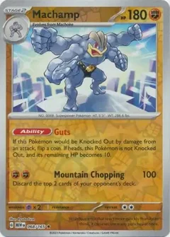 Machamp Reverse Holo 068