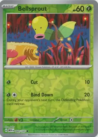 Bellsprout Reverse Holo