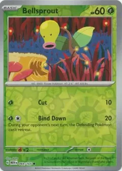 Bellsprout Reverse Holo 069