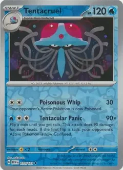 Tentacruel Reverse Holo 073