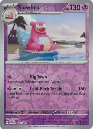 Slowbro Reverse Holo