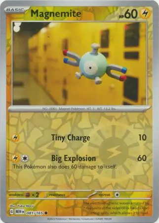 Magnemite Reverse Holo