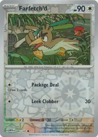 Farfetch'd Reverse Holo