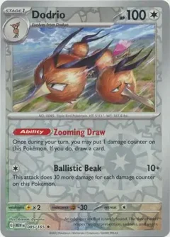 Dodrio Reverse Holo 085