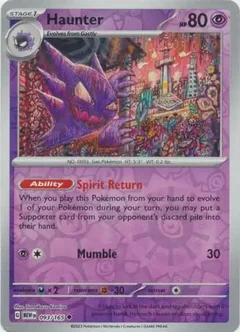 Haunter Reverse Holo 093