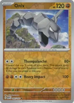 Onix Reverse Holo 095