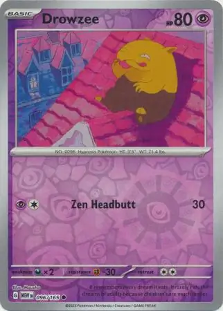 Drowzee Reverse Holo