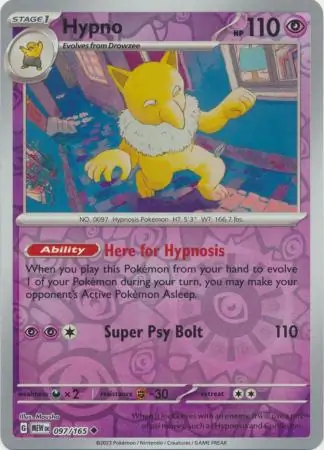 Hypno Reverse Holo