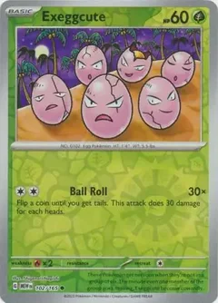 Exeggcute Reverse Holo 102