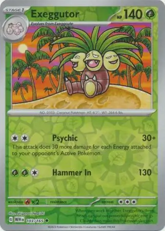 Exeggutor Reverse Holo