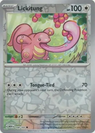 Lickitung Reverse Holo
