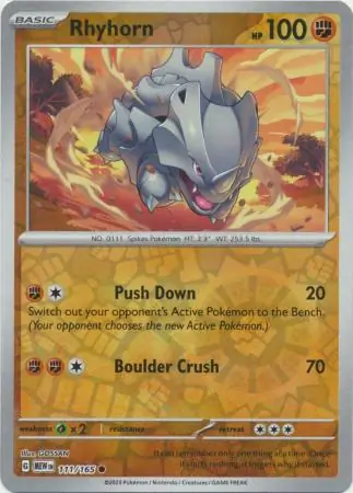 Rhyhorn Reverse Holo