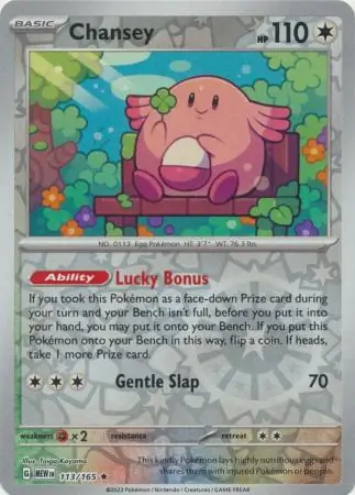 Chansey Reverse Holo
