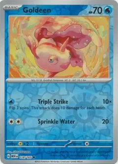 Goldeen Reverse Holo 118