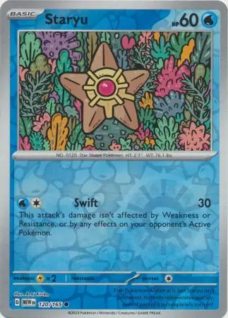 Staryu Reverse Holo