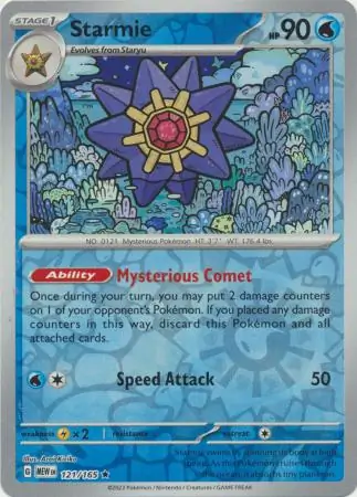 Starmie Reverse Holo