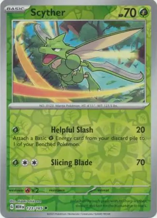 Scyther Reverse Holo