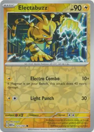 Electabuzz Reverse Holo