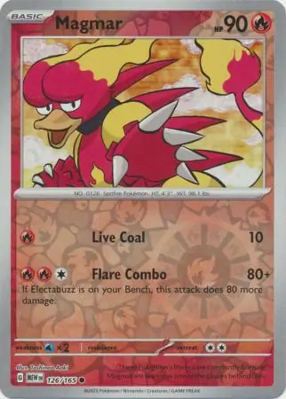 Magmar Reverse Holo