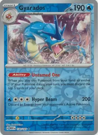 Gyarados Reverse Holo