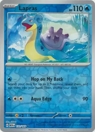 Lapras Reverse Holo
