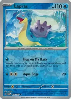 Lapras Reverse Holo 131