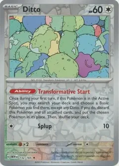 Ditto Reverse Holo 132