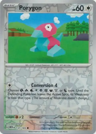 Porygon Reverse Holo