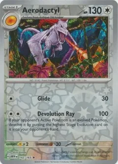 Aerodactyl Reverse Holo 142