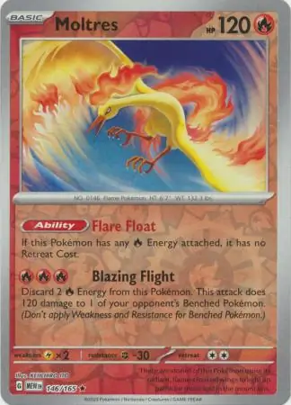 Moltres Reverse Holo
