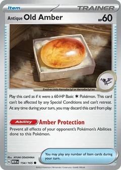 Antique Old Amber 154