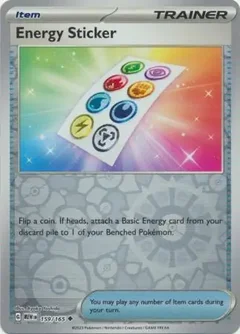 Energy Sticker Reverse Holo 159