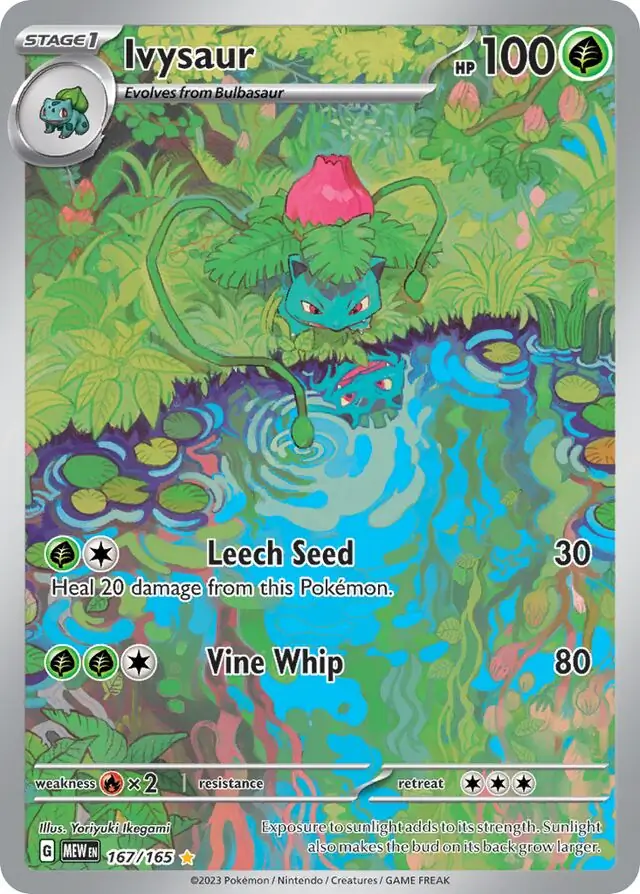 Ivysaur - Pokemon Card 151