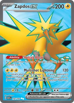 Zapdos ex 192