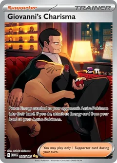 Giovanni's Charisma 204