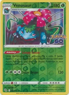 Venusaur Reverse Holo 003