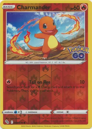 Charmander Reverse Holo