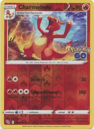 Charmeleon Reverse Holo