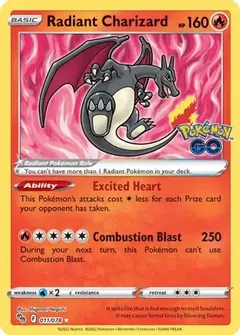 Radiant Charizard 011