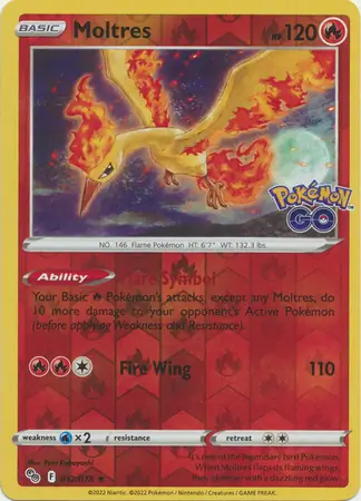 Moltres Reverse Holo