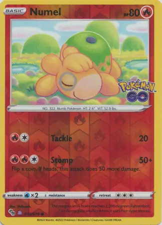 Numel Reverse Holo Ditto