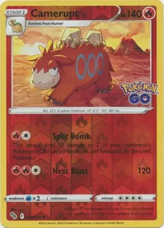 Camerupt Reverse Holo 014