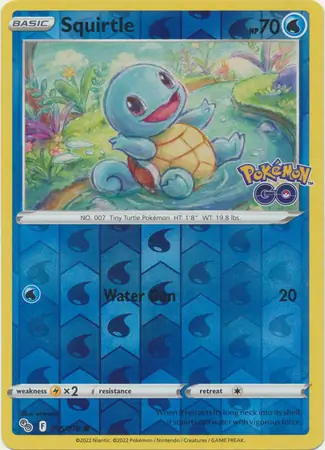 Squirtle Reverse Holo