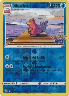 Slowbro Reverse Holo 020