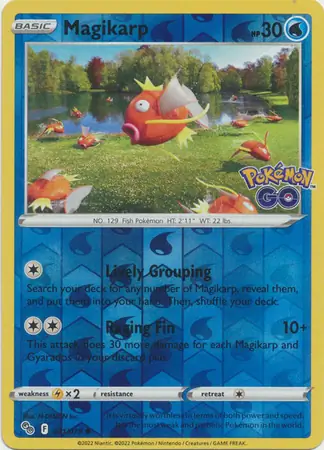 Magikarp Reverse Holo