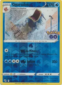 Gyarados Reverse Holo 022