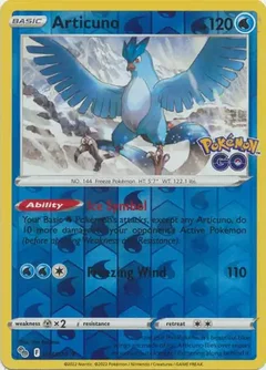 Articuno Reverse Holo 024