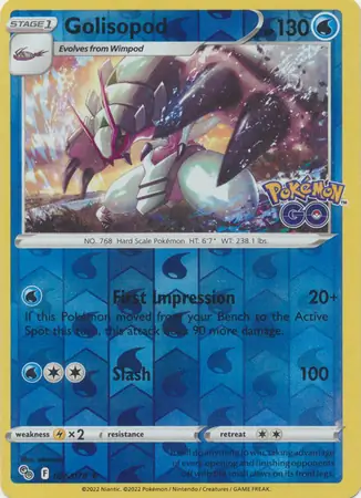 Golisopod Reverse Holo